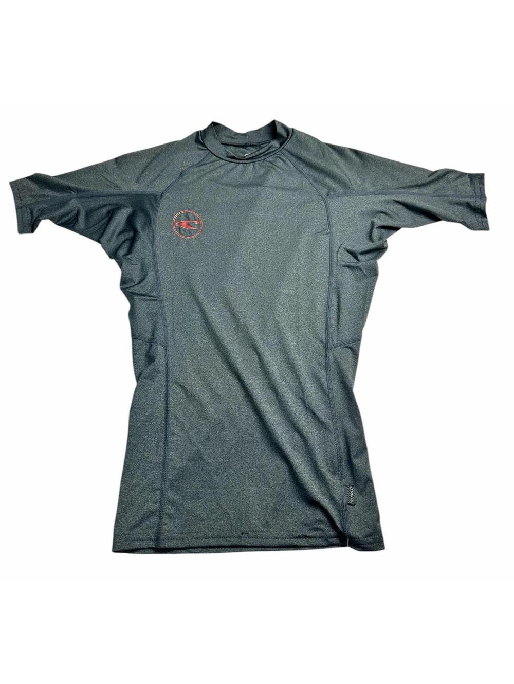 🔥 O’Neill Hyperdry Surf Rash Guard Gray Performance Top NWT 8885-8 🔥🌊